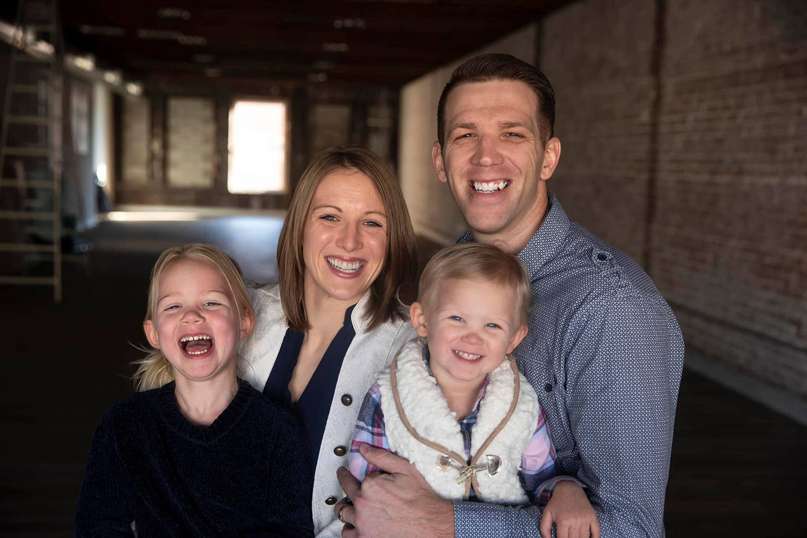 JJ and Erika Hartung and family